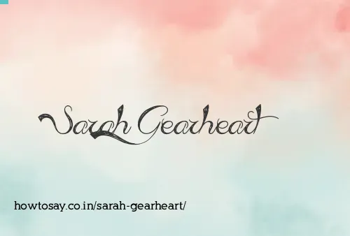 Sarah Gearheart