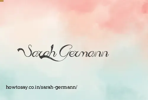 Sarah Germann