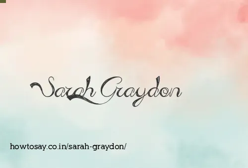Sarah Graydon