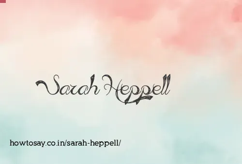 Sarah Heppell