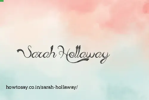 Sarah Hollaway