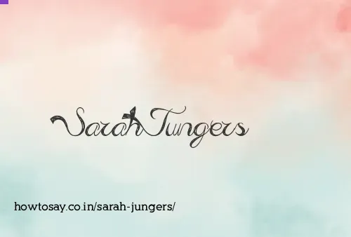 Sarah Jungers