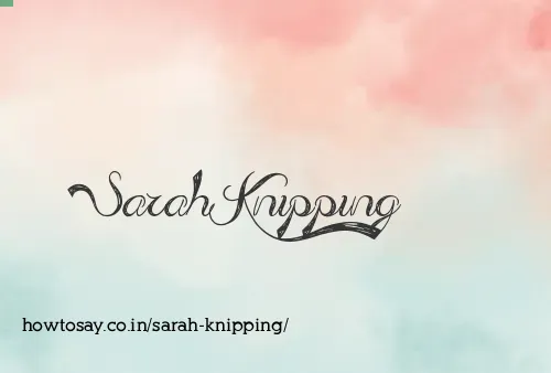 Sarah Knipping