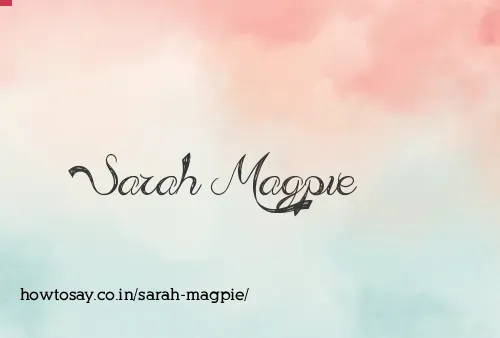 Sarah Magpie