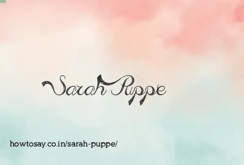 Sarah Puppe