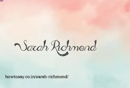 Sarah Richmond