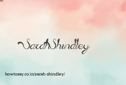 Sarah Shindley