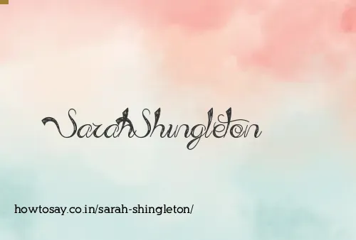 Sarah Shingleton