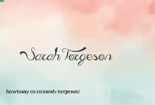 Sarah Torgeson