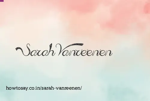 Sarah Vanreenen