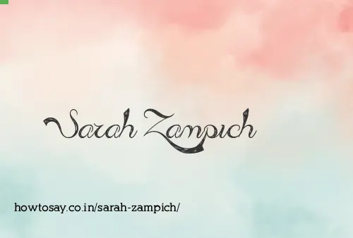 Sarah Zampich