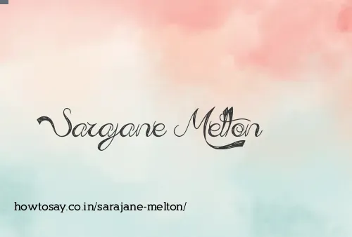 Sarajane Melton