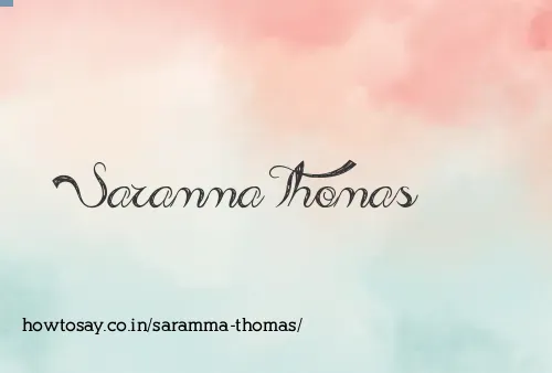 Saramma Thomas