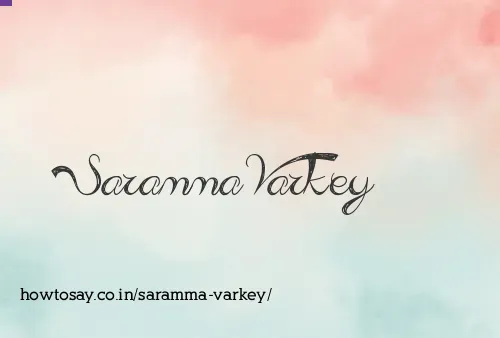 Saramma Varkey