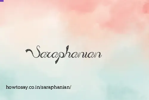 Saraphanian