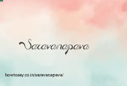 Saravanapava
