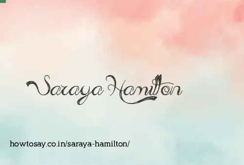 Saraya Hamilton