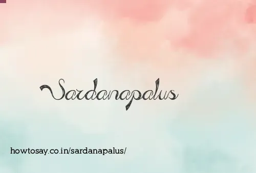 Sardanapalus