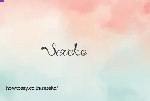 Sareko