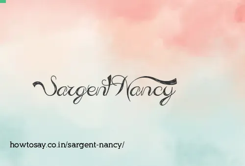 Sargent Nancy