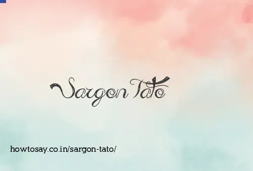 Sargon Tato