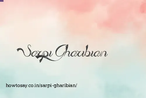 Sarpi Gharibian