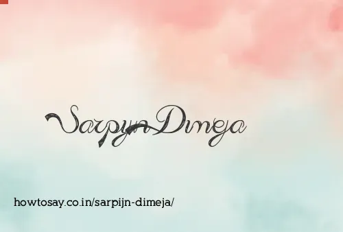 Sarpijn Dimeja