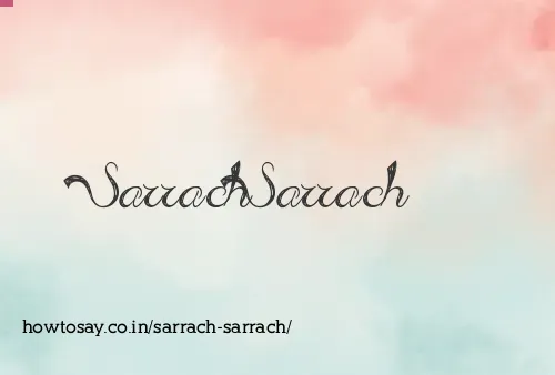 Sarrach Sarrach