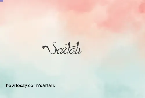 Sartali