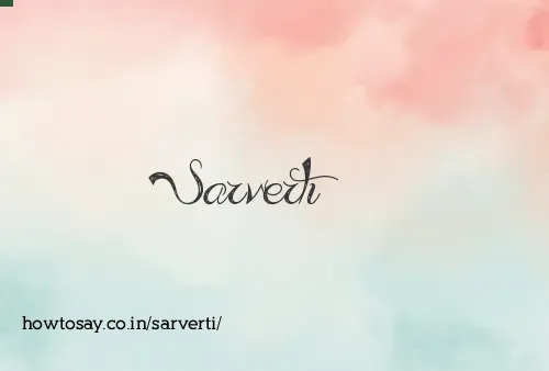 Sarverti