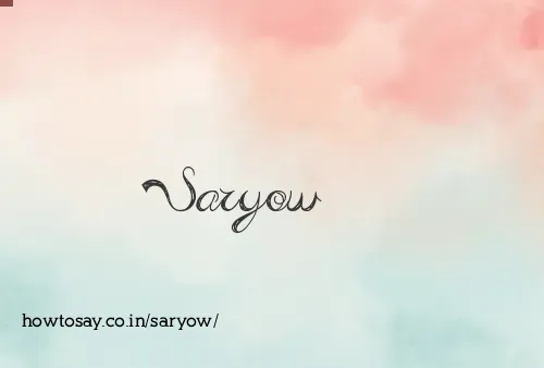 Saryow