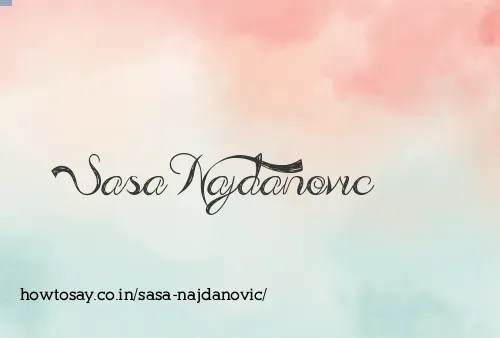 Sasa Najdanovic