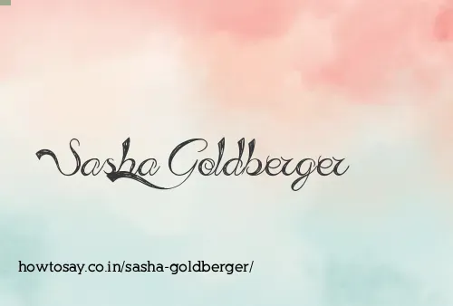 Sasha Goldberger