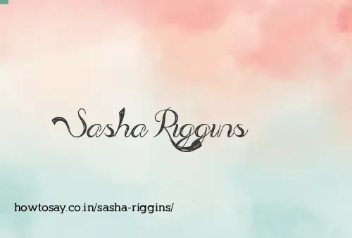 Sasha Riggins