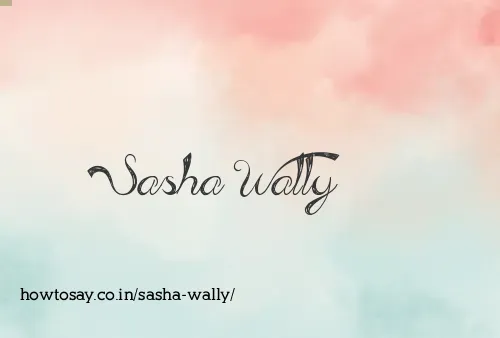 Sasha Wally