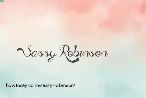 Sassy Robinson