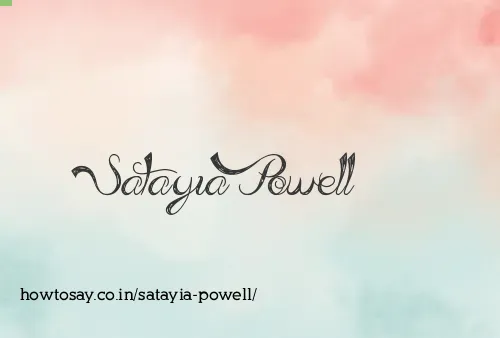 Satayia Powell