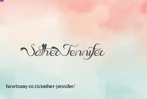 Sather Jennifer