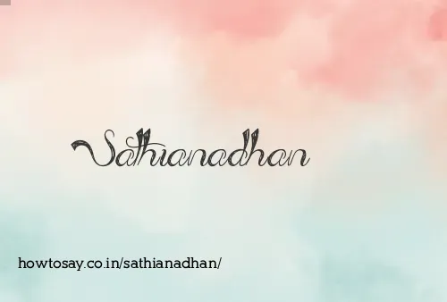 Sathianadhan