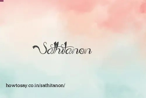 Sathitanon