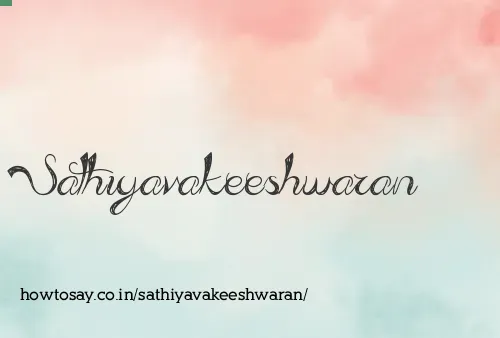 Sathiyavakeeshwaran