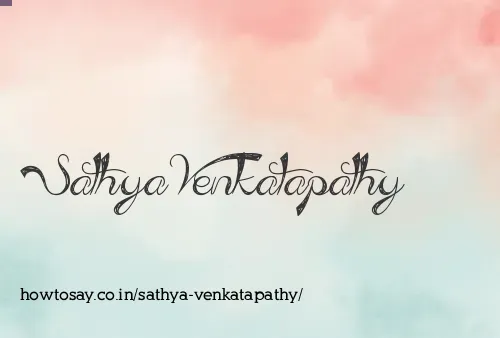 Sathya Venkatapathy