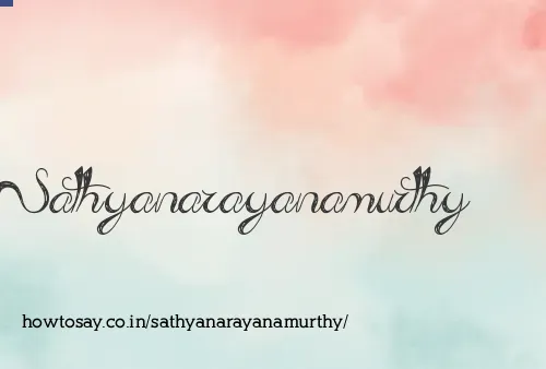 Sathyanarayanamurthy