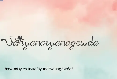 Sathyanaryanagowda