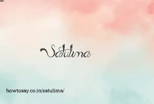 Satulima