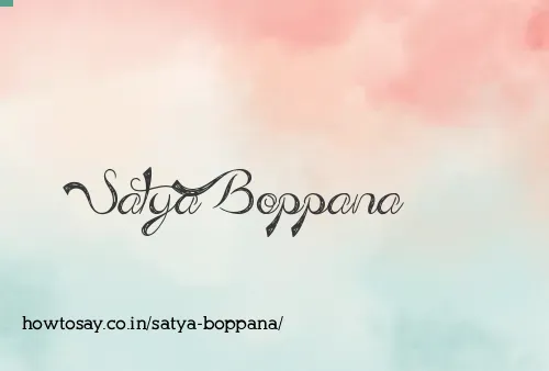 Satya Boppana