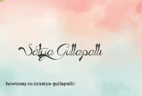 Satya Gullapalli