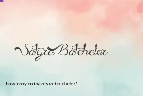 Satyra Batchelor