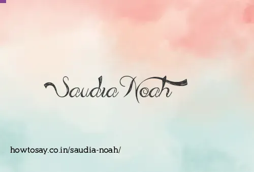Saudia Noah