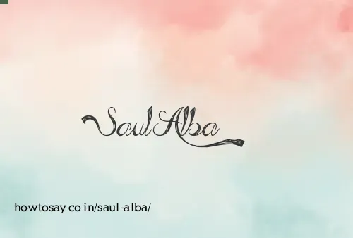 Saul Alba